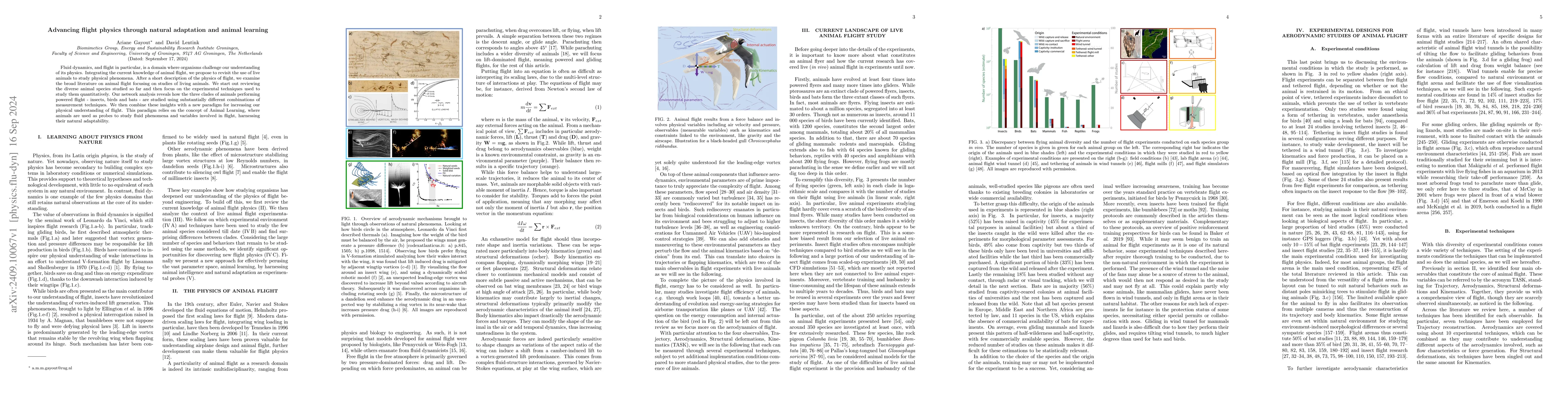 Thumbnail for Advancing flight physics through natural adaptation and animal learning