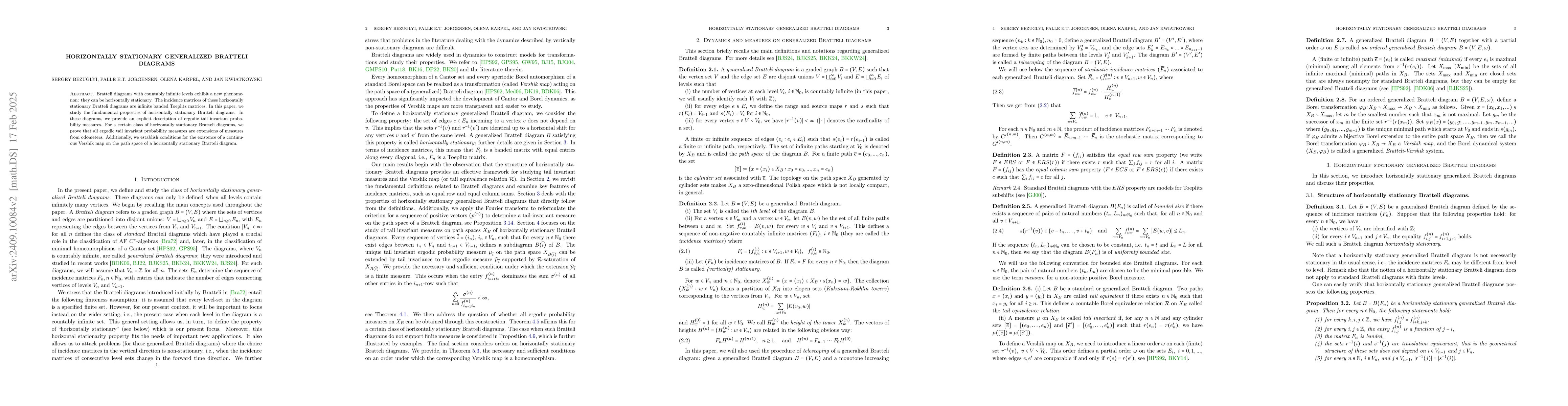 Thumbnail for Horizontally stationary generalized Bratteli diagrams