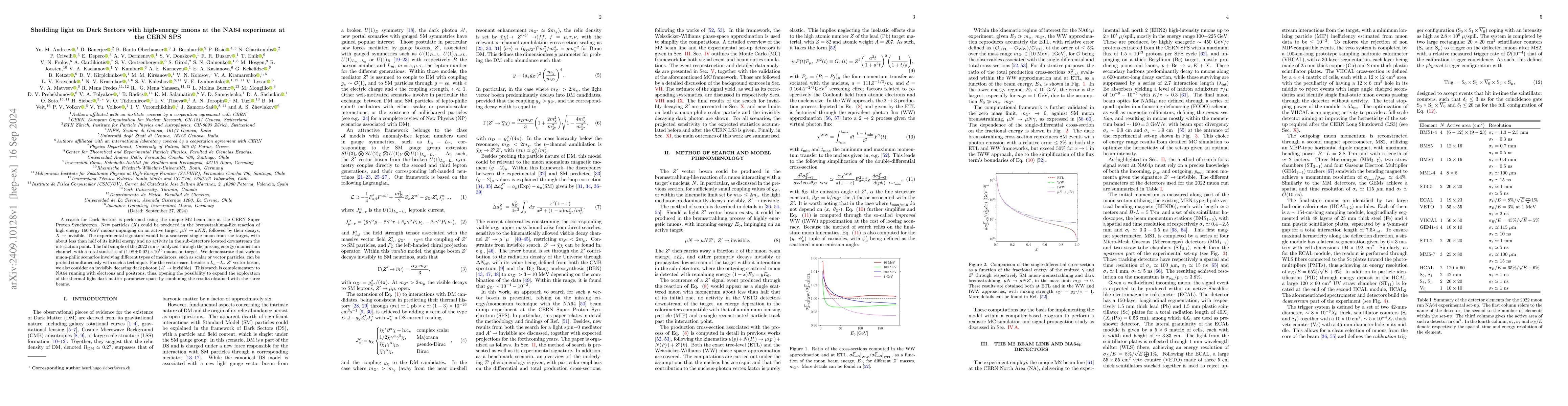 Thumbnail for Shedding light on Dark Sectors with high-energy muons at the NA64
  experiment at the CERN SPS