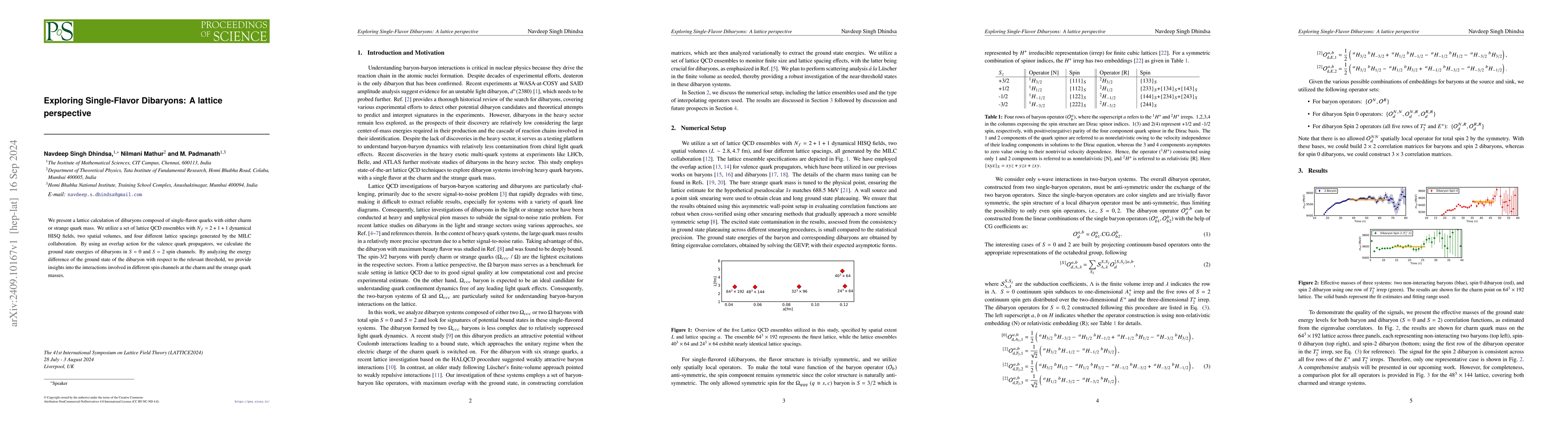Thumbnail for Exploring Single-Flavor Dibaryons: A lattice perspective
