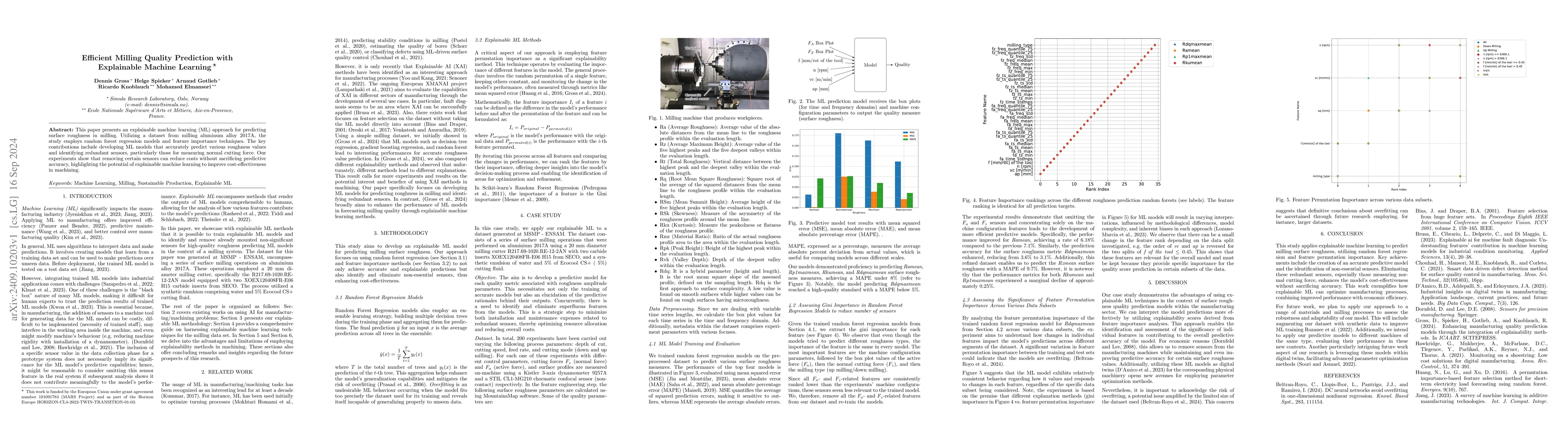 Thumbnail for Efficient Milling Quality Prediction with Explainable Machine Learning