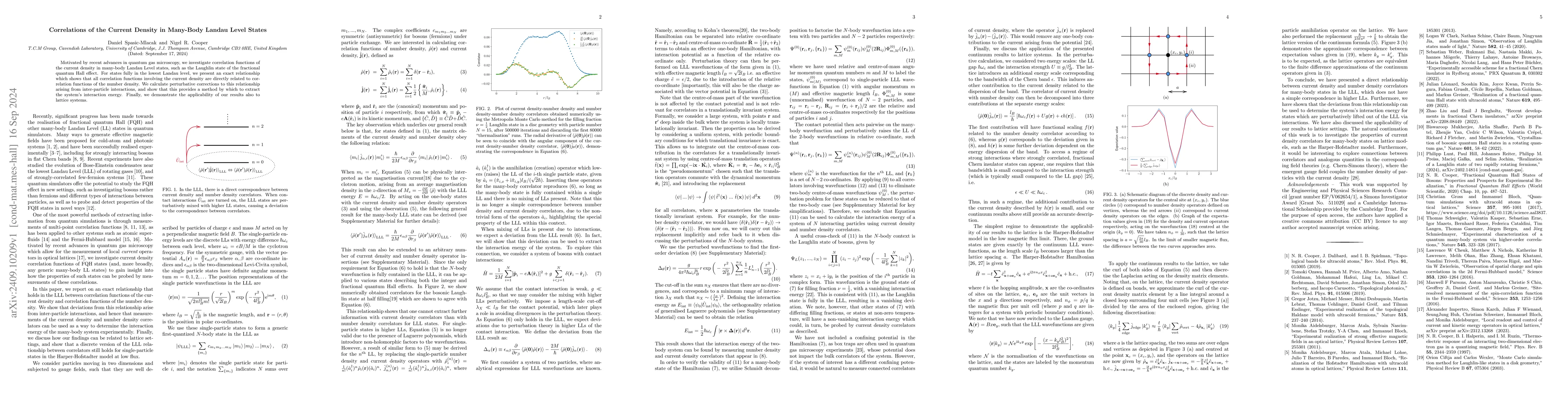 Thumbnail for Correlations of the Current Density in Many-Body Landau Level States