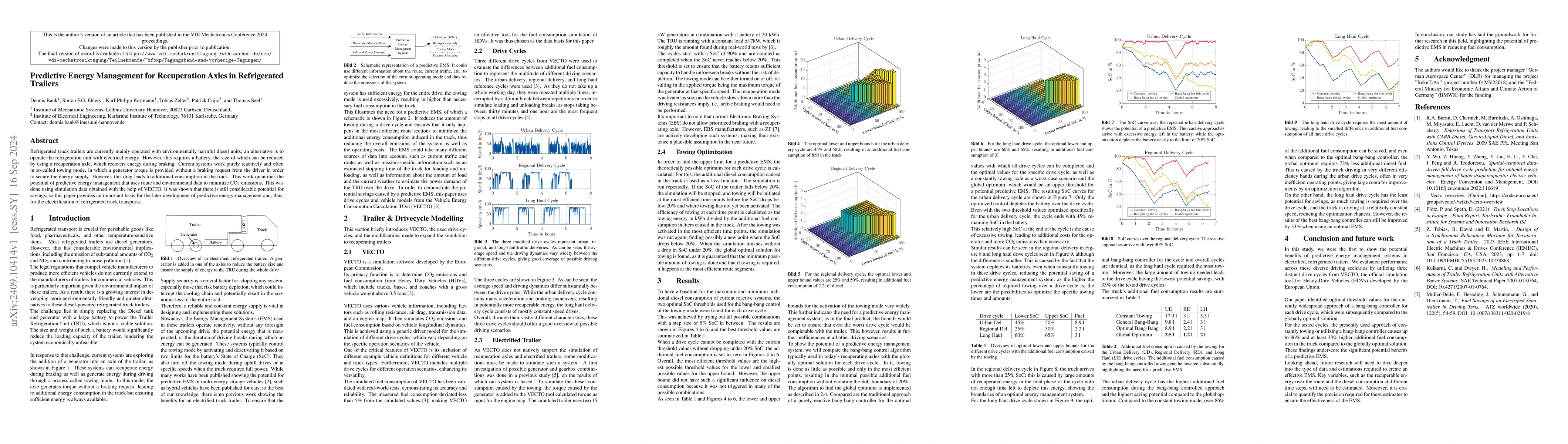Thumbnail for Predictive Energy Management for Recuperation Axles in Refrigerated
  Trailers