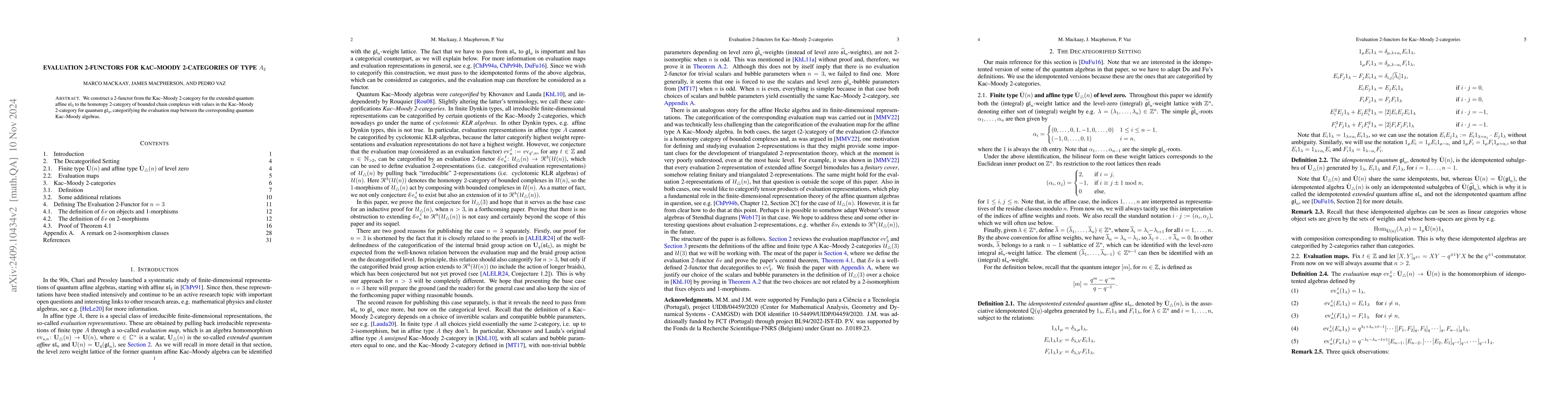 Thumbnail for Evaluation 2-Functors for Kac-Moody 2-Categories of Type A2