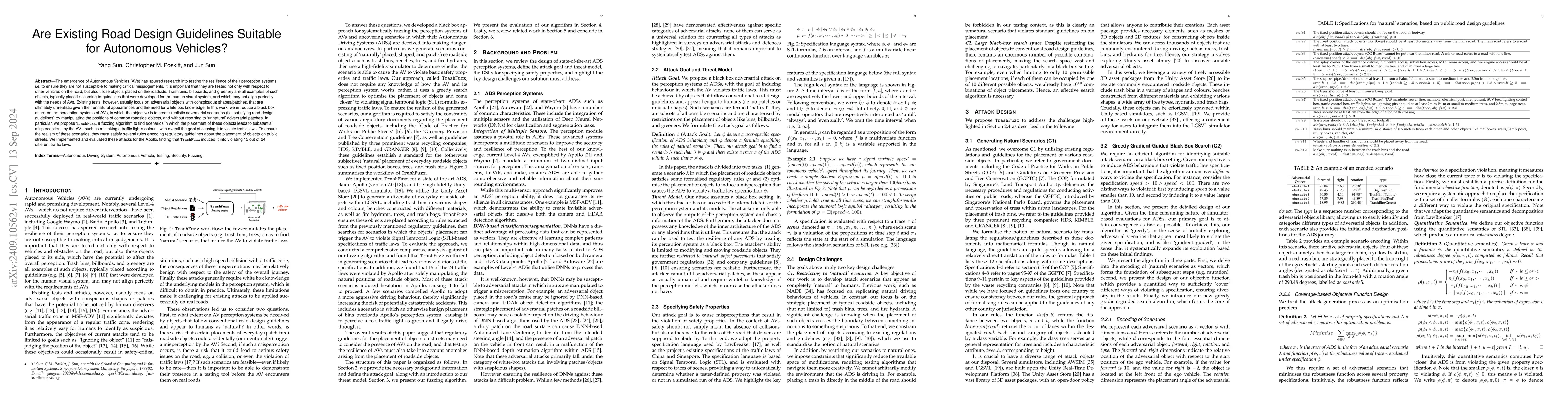 Thumbnail for Are Existing Road Design Guidelines Suitable for Autonomous Vehicles?