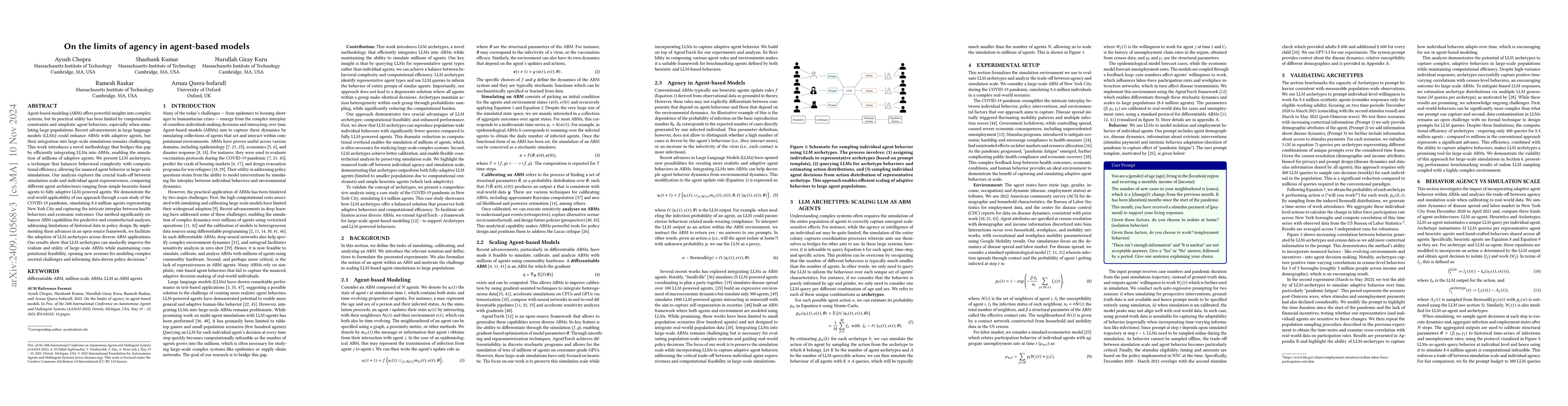 Thumbnail for On the limits of agency in agent-based models