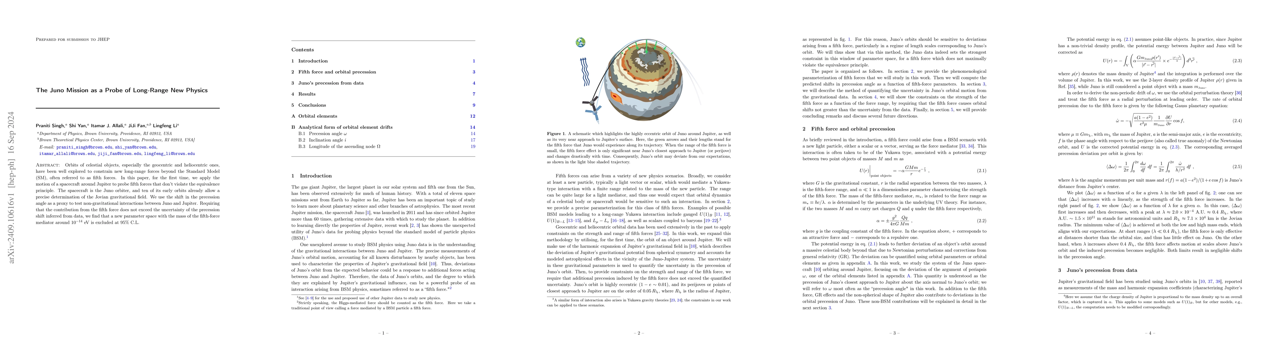 Thumbnail for The Juno Mission as a Probe of Long-Range New Physics