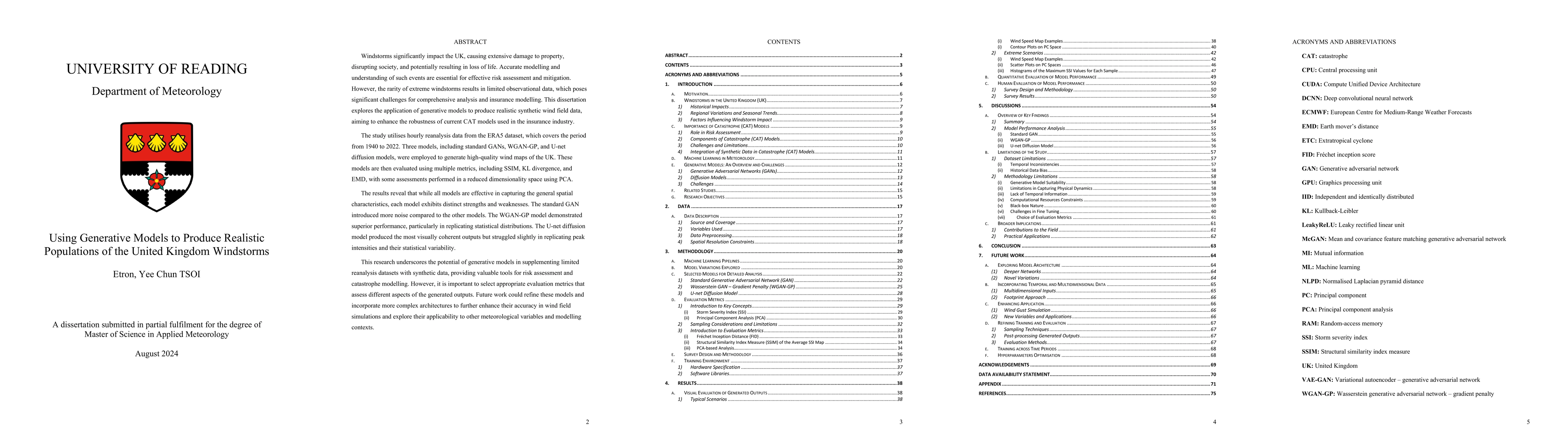 Thumbnail for Using Generative Models to Produce Realistic Populations of the United
  Kingdom Windstorms