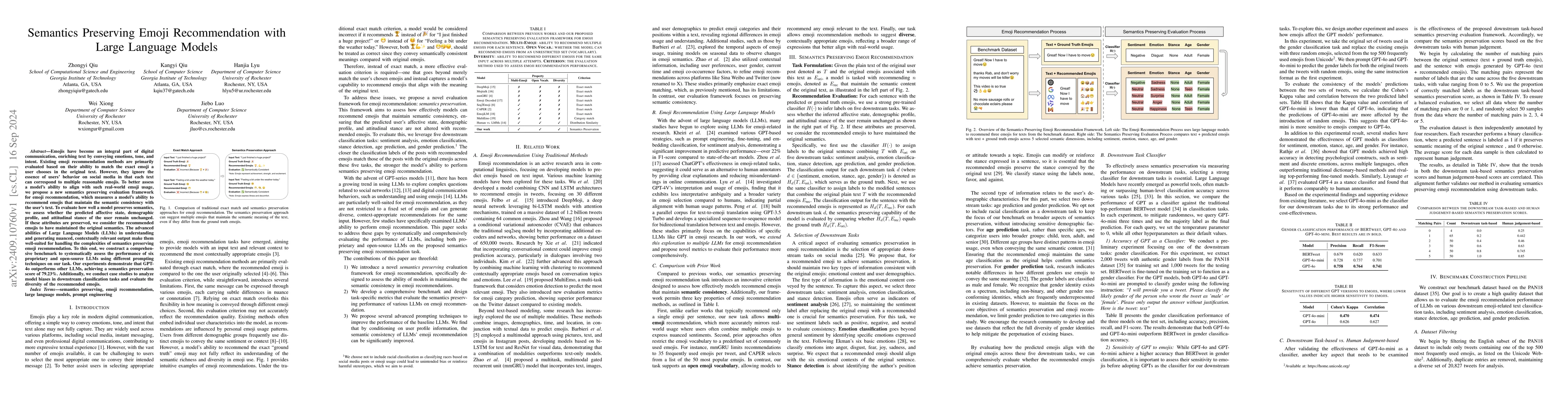 Thumbnail for Semantics Preserving Emoji Recommendation with Large Language Models