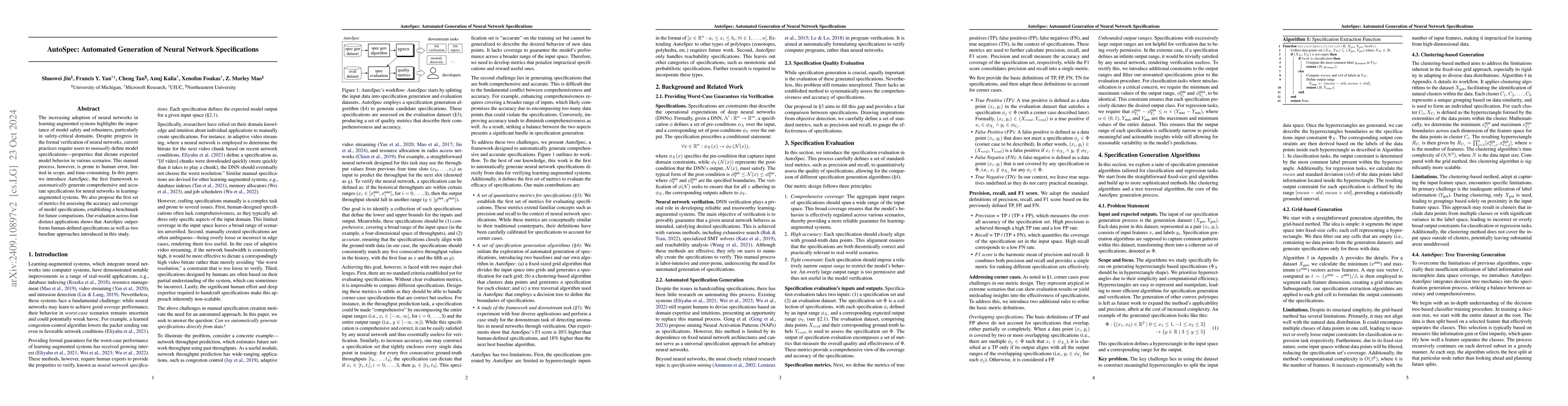 Thumbnail for AutoSpec: Automated Generation of Neural Network Specifications