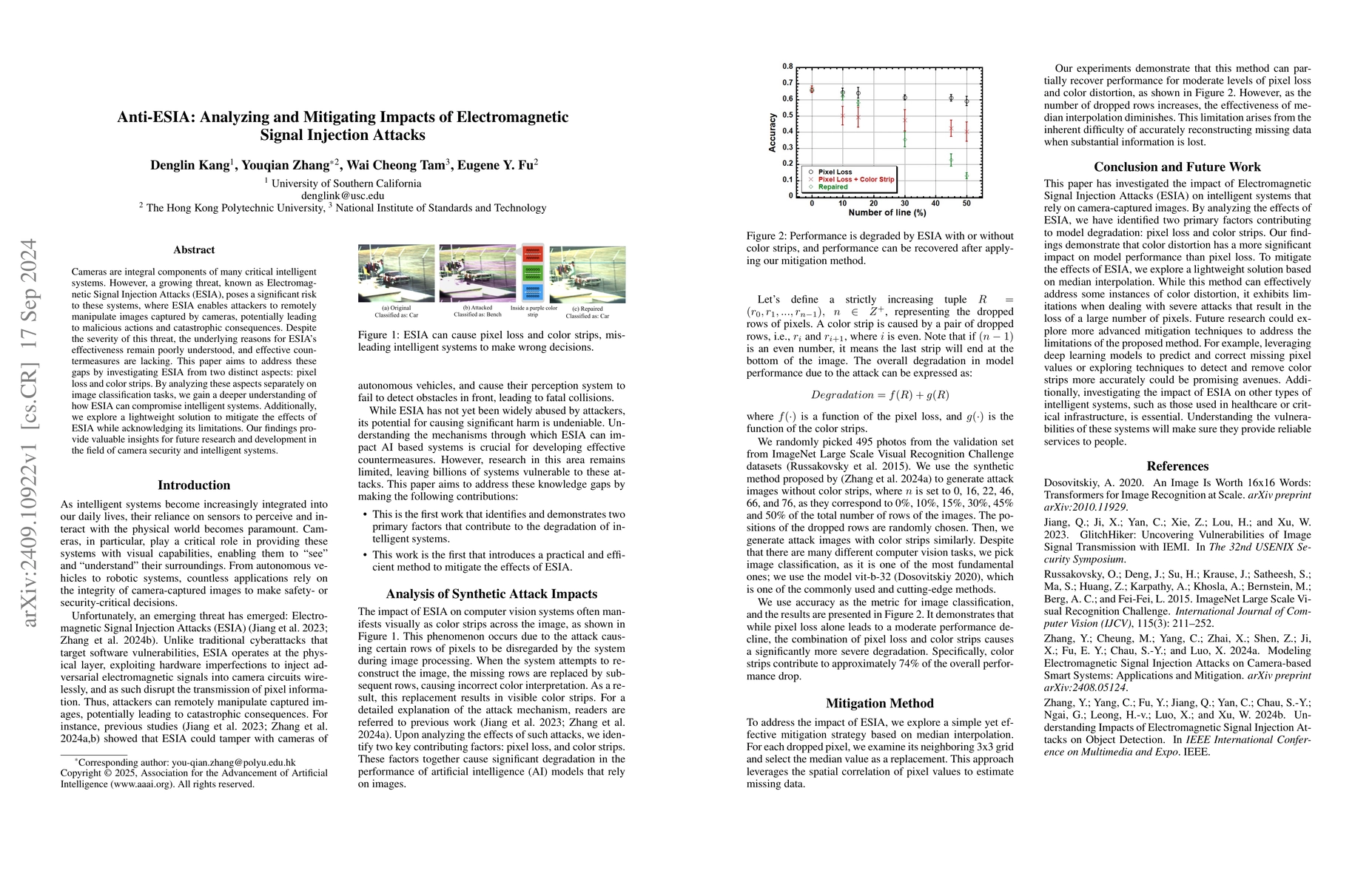 Thumbnail for Anti-ESIA: Analyzing and Mitigating Impacts of Electromagnetic Signal
  Injection Attacks