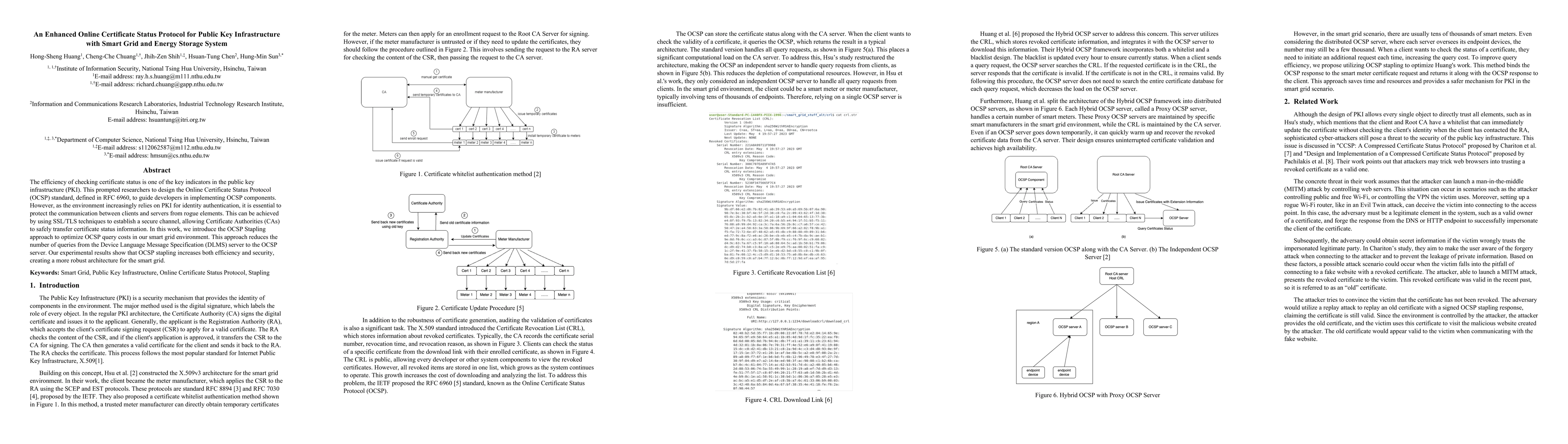 Thumbnail for An Enhanced Online Certificate Status Protocol for Public Key
  Infrastructure with Smart Grid and Energy Storage System