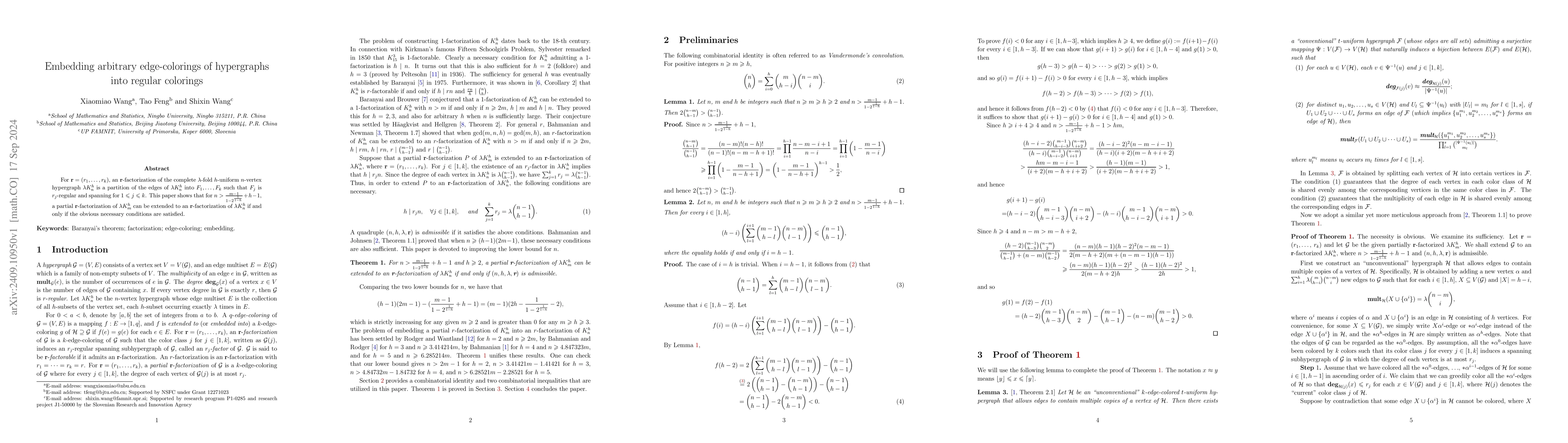 Thumbnail for Embedding arbitrary edge-colorings of hypergraphs into regular colorings