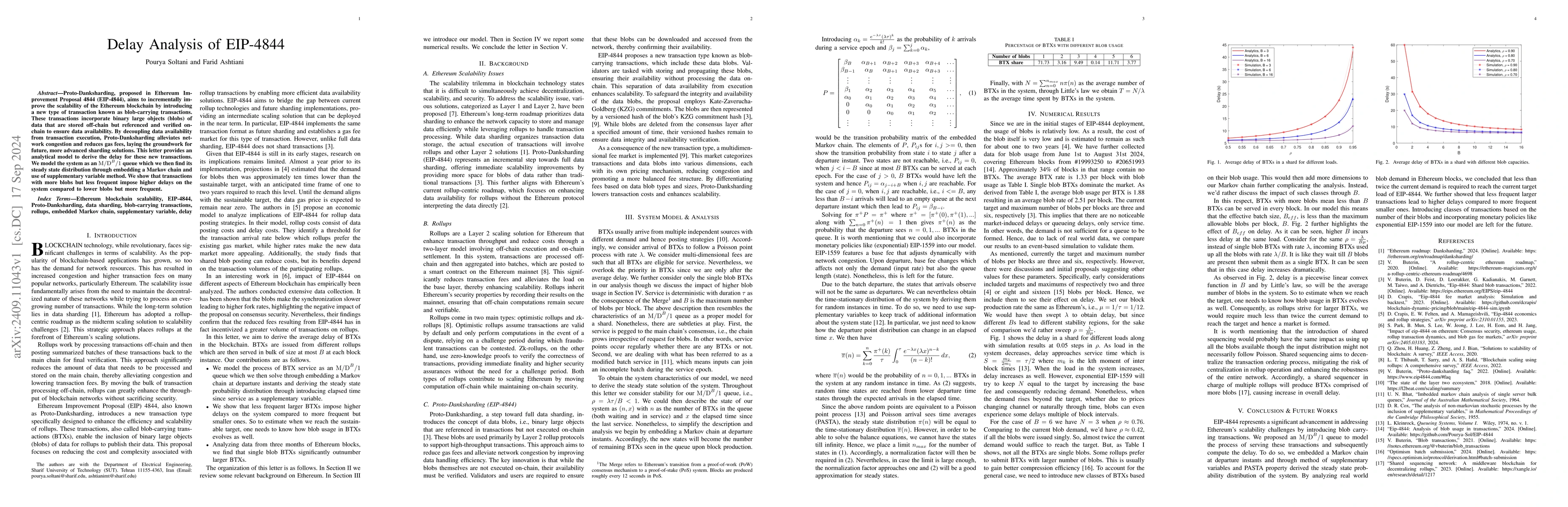 Thumbnail for Delay Analysis of EIP-4844