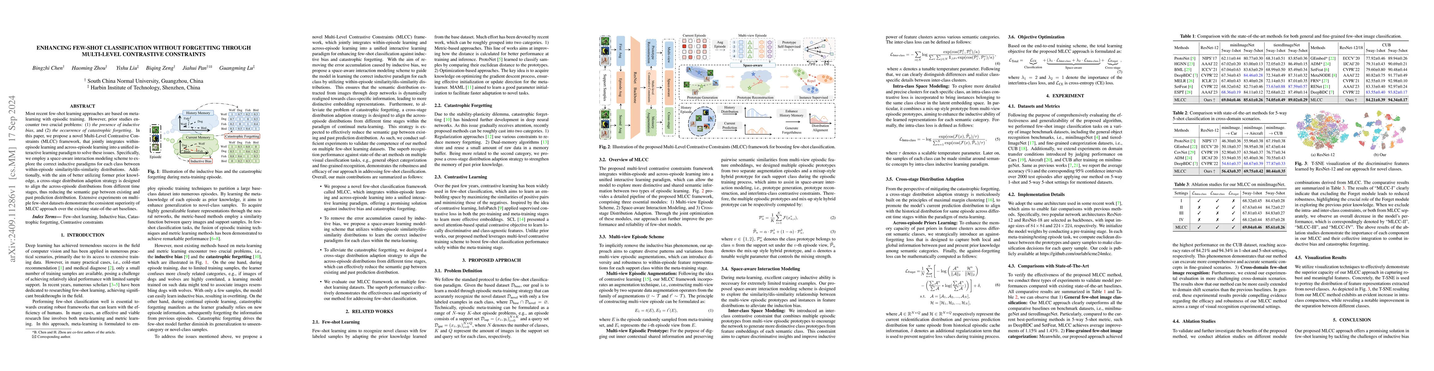 Thumbnail for Enhancing Few-Shot Classification without Forgetting through Multi-Level
  Contrastive Constraints