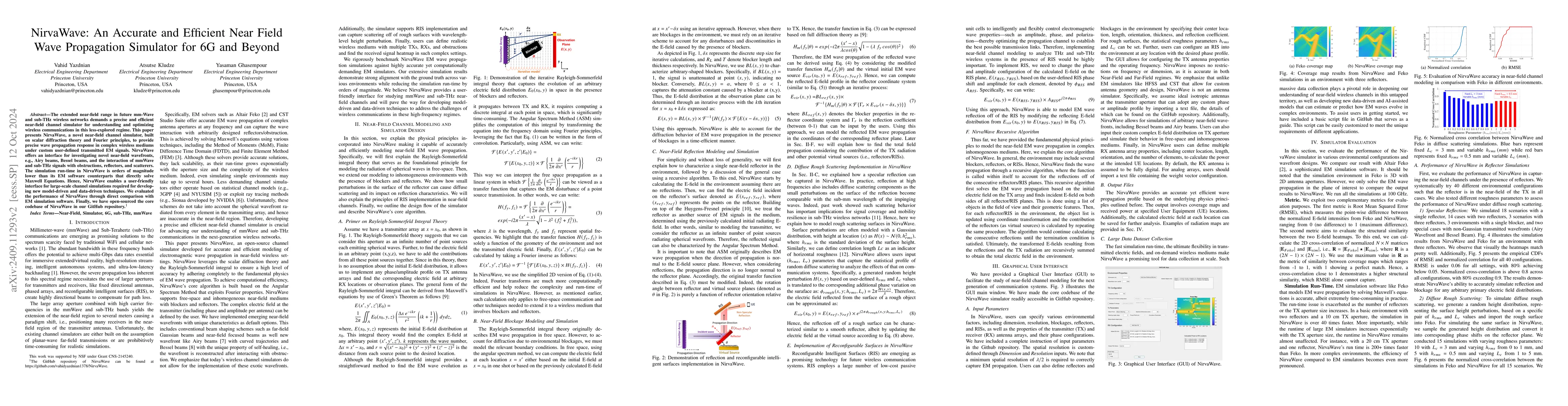 Thumbnail for NirvaWave: An Accurate and Efficient Near Field Wave Propagation
  Simulator for 6G and Beyond