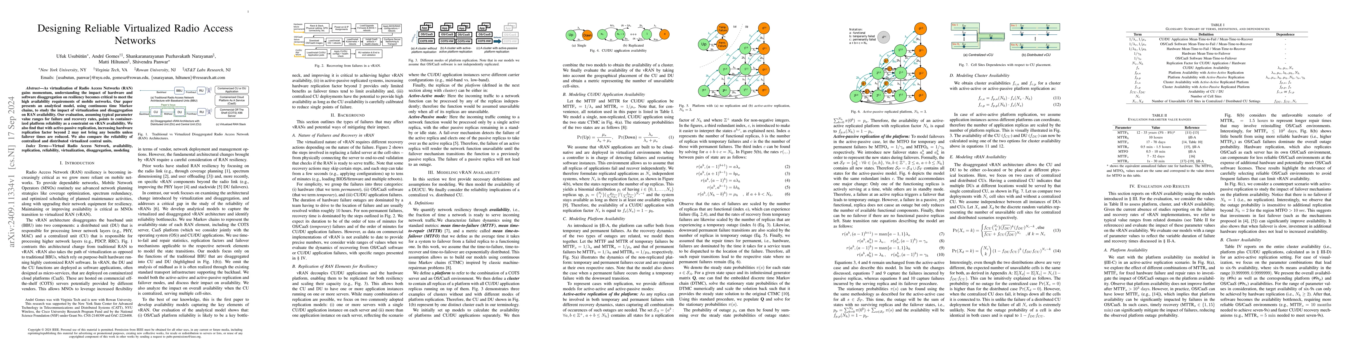 Thumbnail for Designing Reliable Virtualized Radio Access Networks