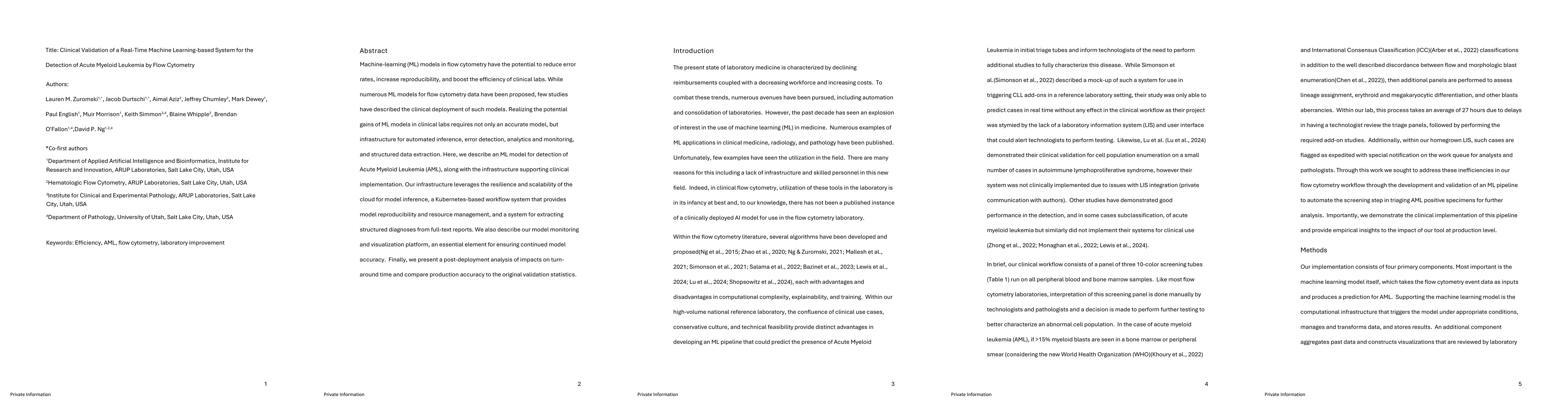 Thumbnail for Clinical Validation of a Real-Time Machine Learning-based System for the
  Detection of Acute Myeloid Leukemia by Flow Cytometry