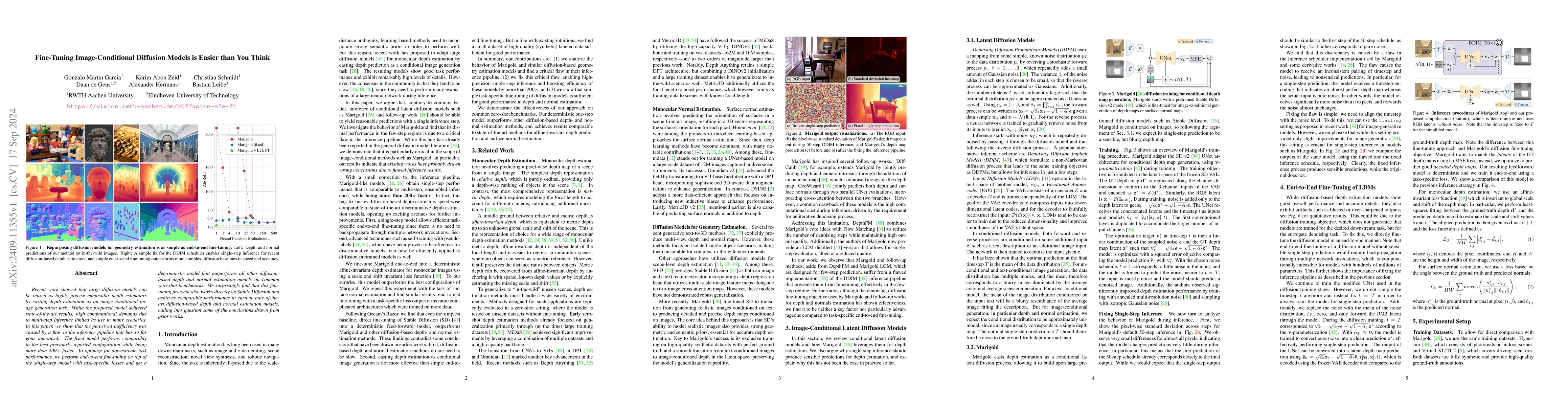Thumbnail for Fine-Tuning Image-Conditional Diffusion Models is Easier than You Think