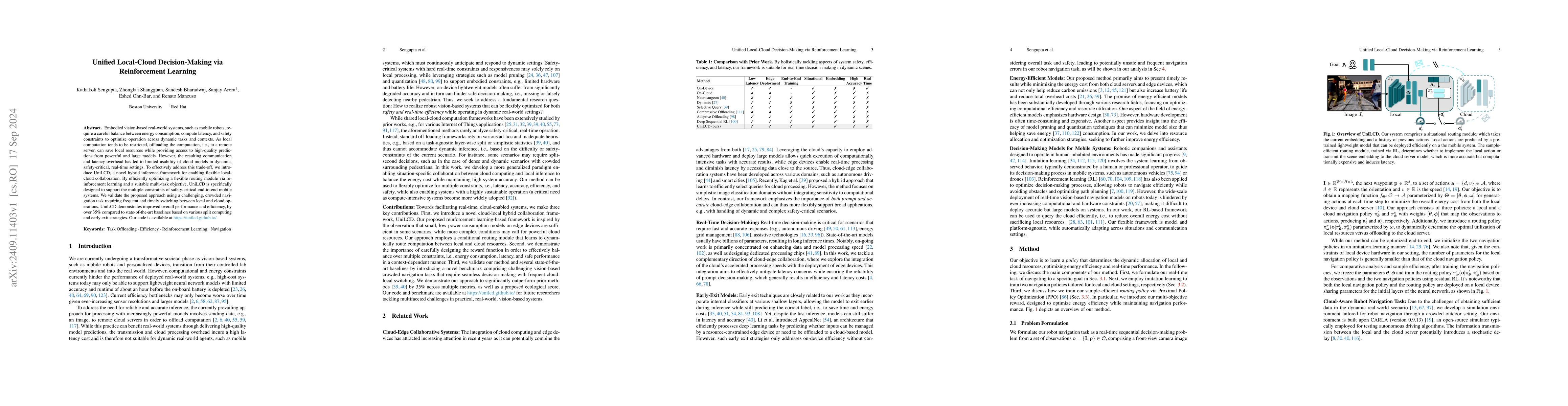 Thumbnail for UniLCD: Unified Local-Cloud Decision-Making via Reinforcement Learning