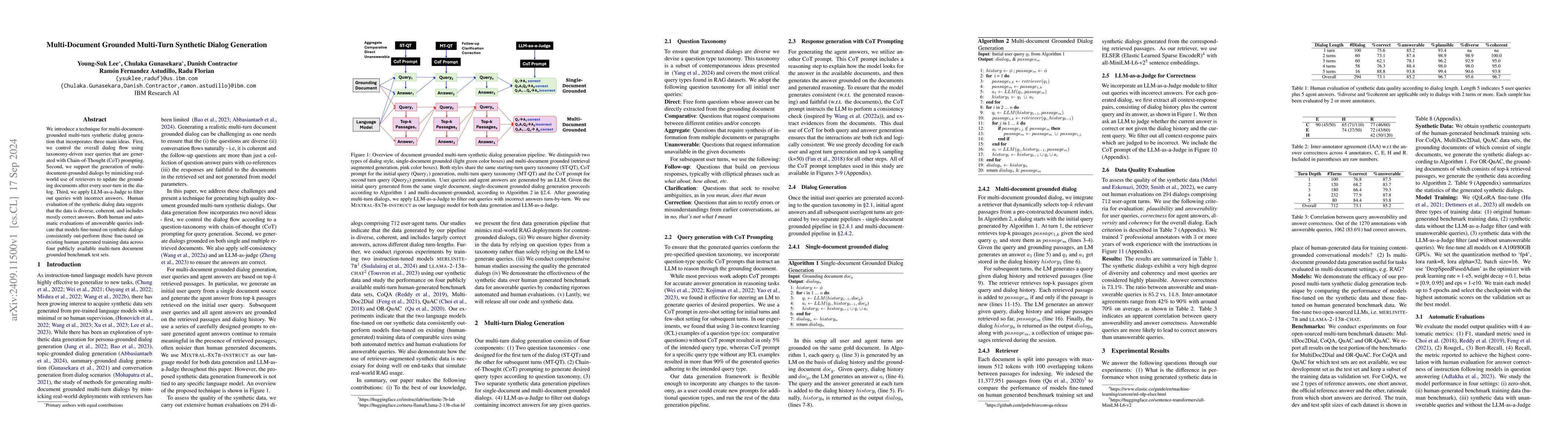 Thumbnail for Multi-Document Grounded Multi-Turn Synthetic Dialog Generation