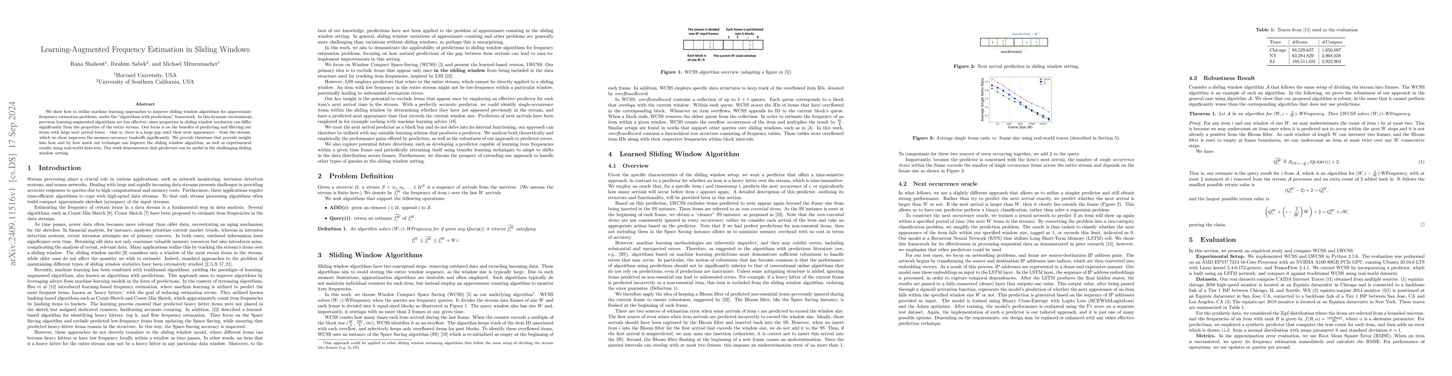 Thumbnail for Learning-Augmented Frequency Estimation in Sliding Windows