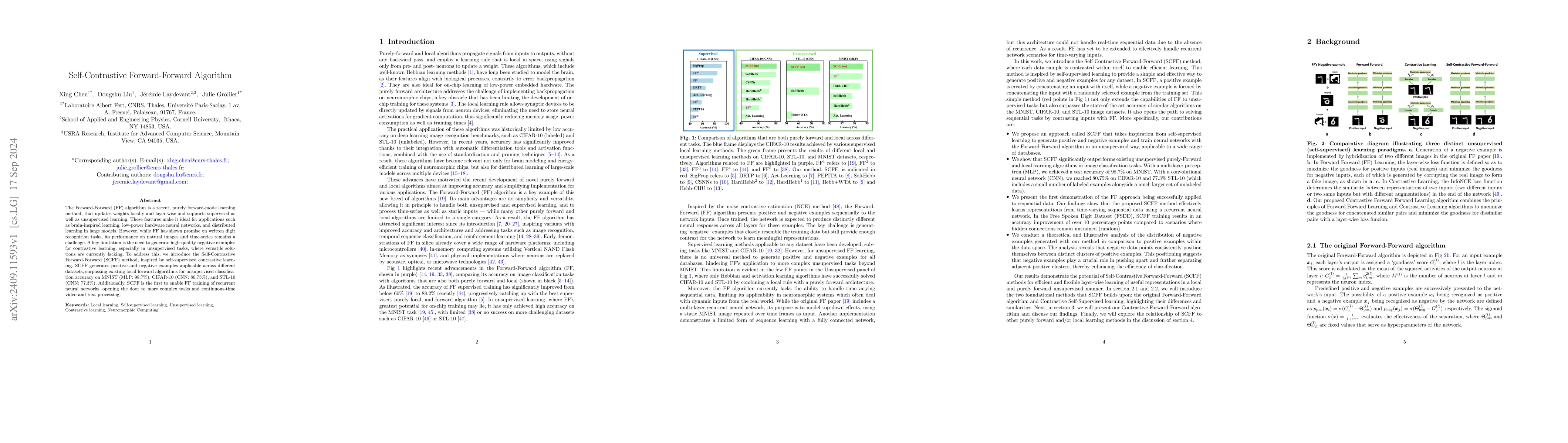 Thumbnail for Self-Contrastive Forward-Forward Algorithm