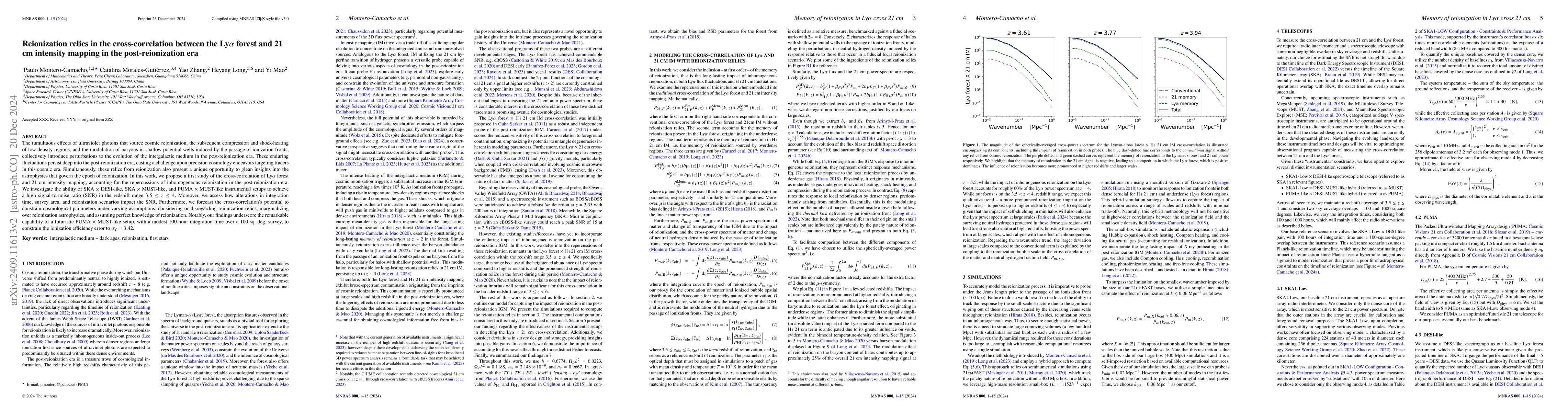 Thumbnail for Reionization relics in the cross-correlation between the Ly$α$
  forest and 21 cm intensity mapping in the post-reionization era