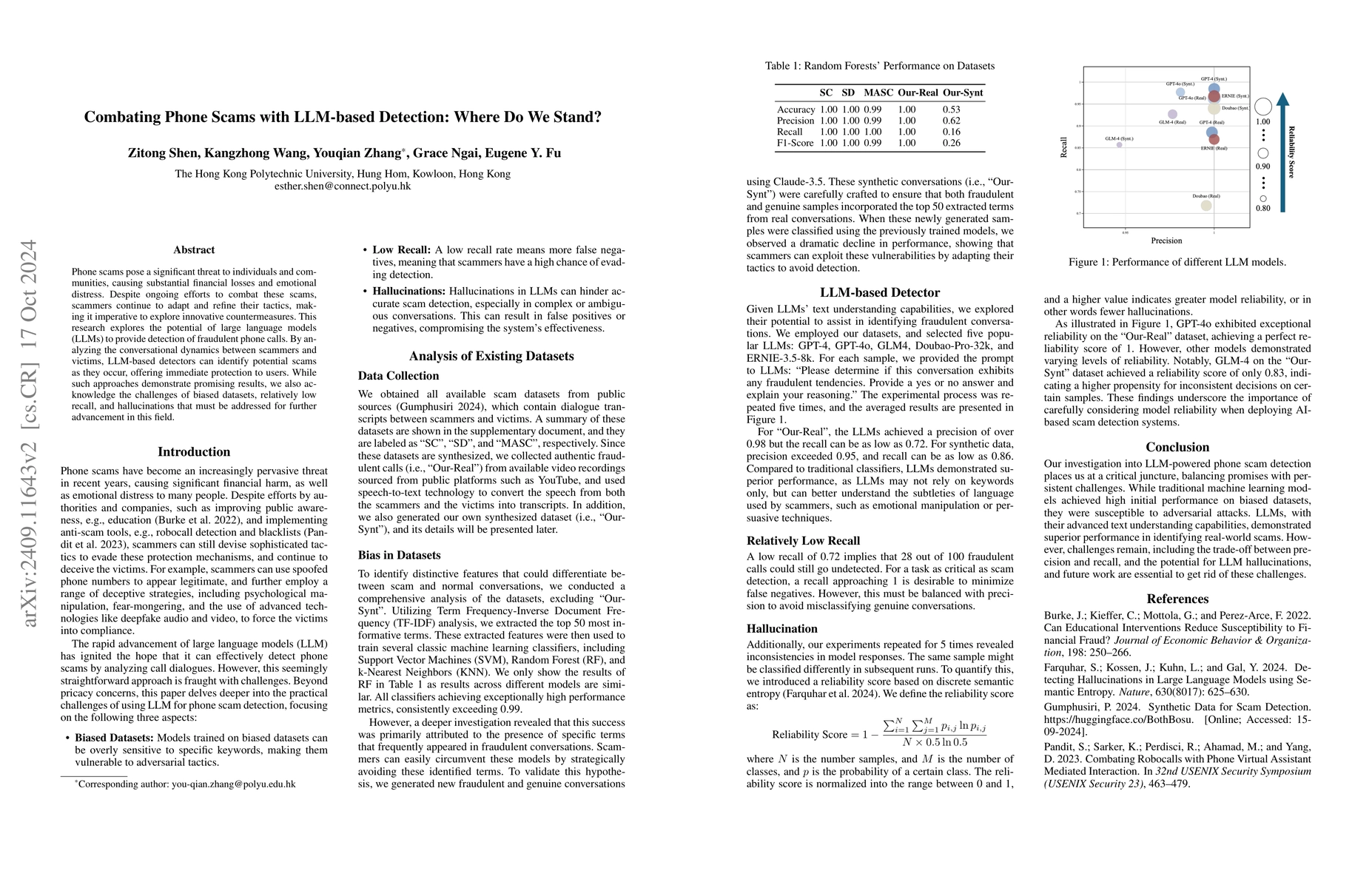 Thumbnail for Combating Phone Scams with LLM-based Detection: Where Do We Stand?