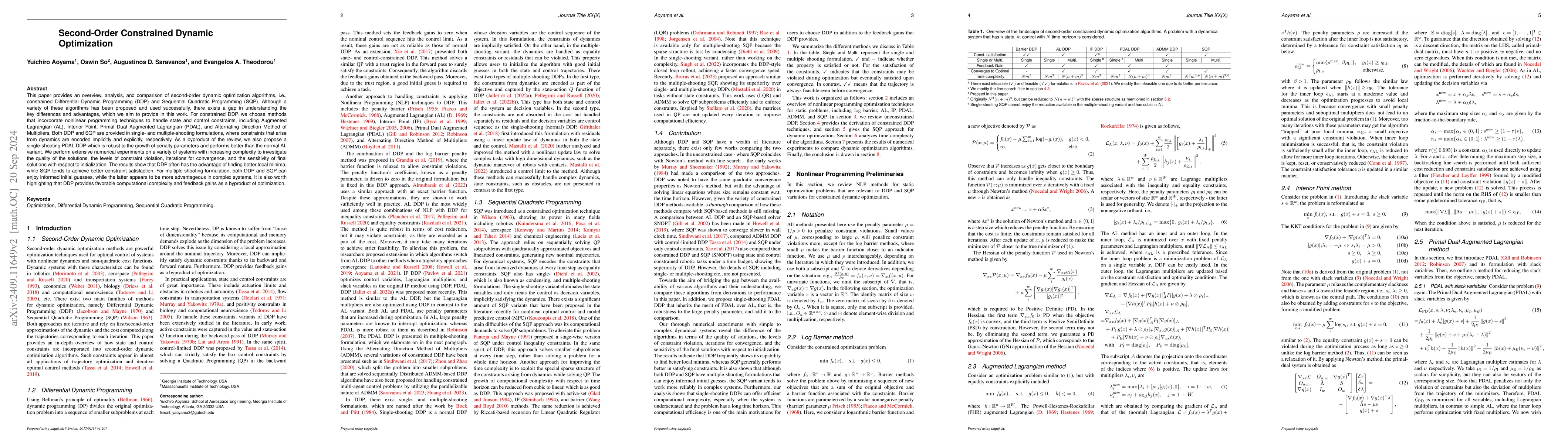 Thumbnail for Second-Order Constrained Dynamic Optimization