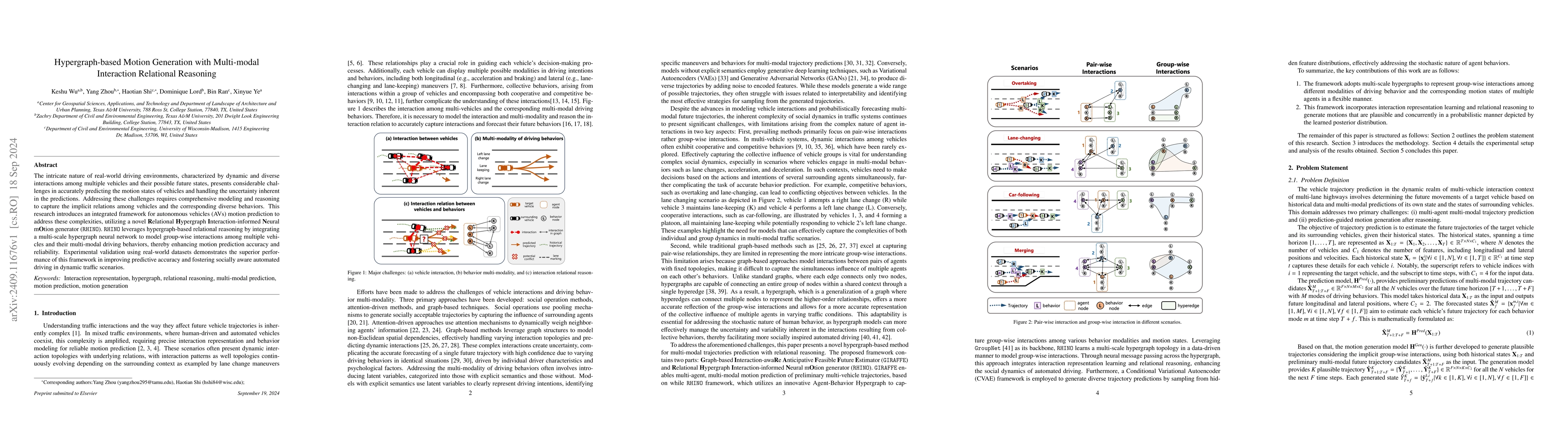 Thumbnail for Hypergraph-based Motion Generation with Multi-modal Interaction
  Relational Reasoning