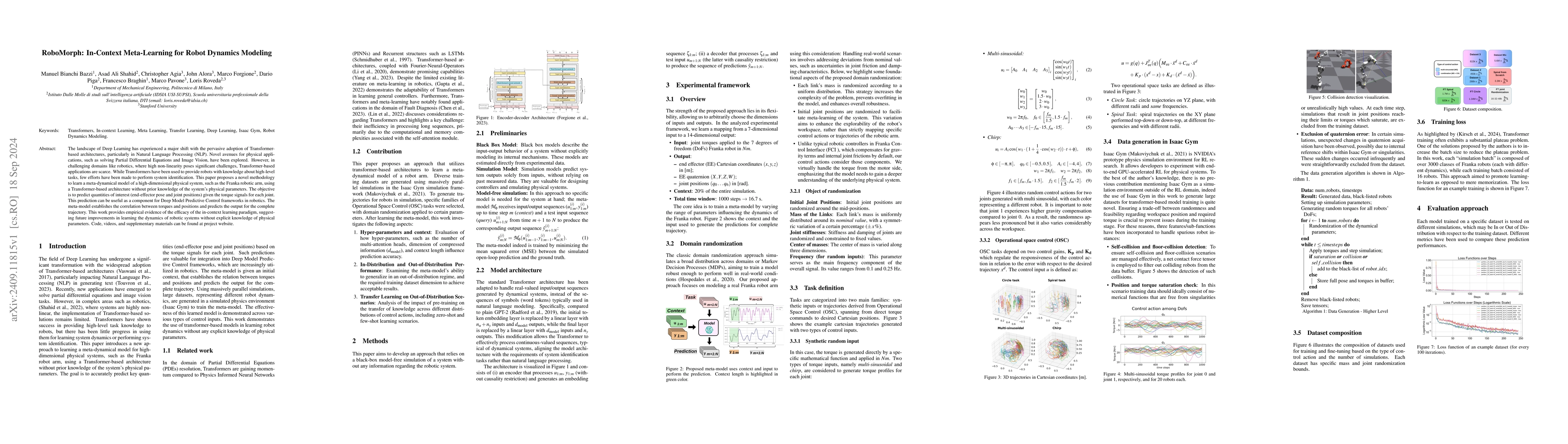 Thumbnail for RoboMorph: In-Context Meta-Learning for Robot Dynamics Modeling
