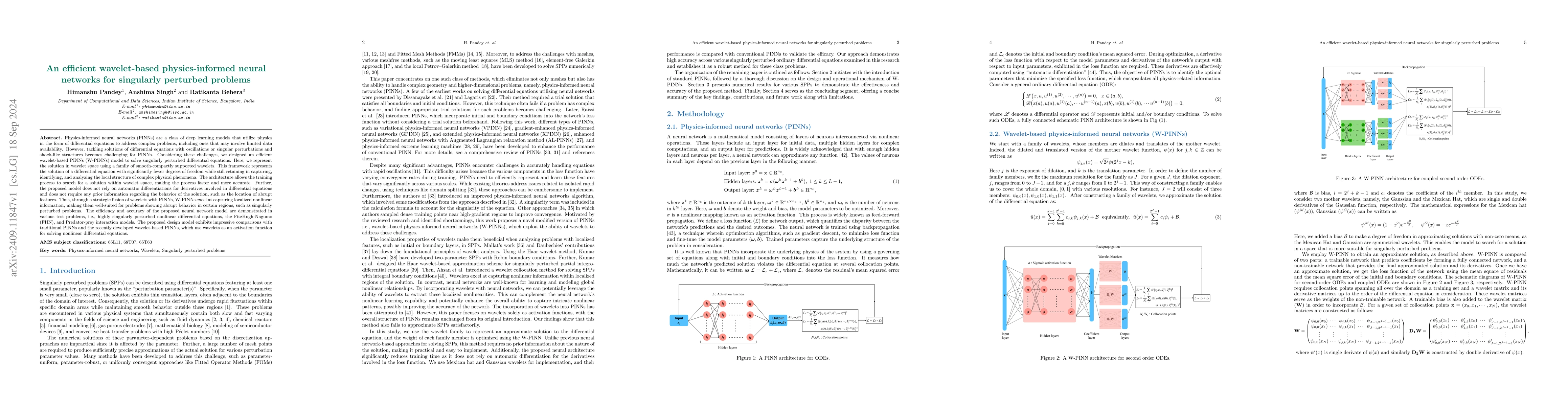 Thumbnail for An efficient wavelet-based physics-informed neural networks for
  singularly perturbed problems