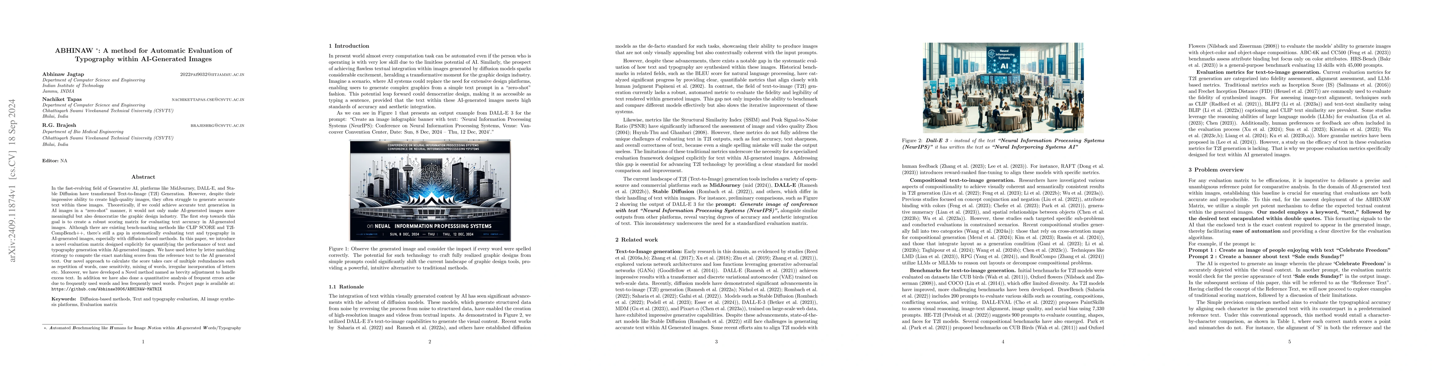 Thumbnail for ABHINAW: A method for Automatic Evaluation of Typography within
  AI-Generated Images