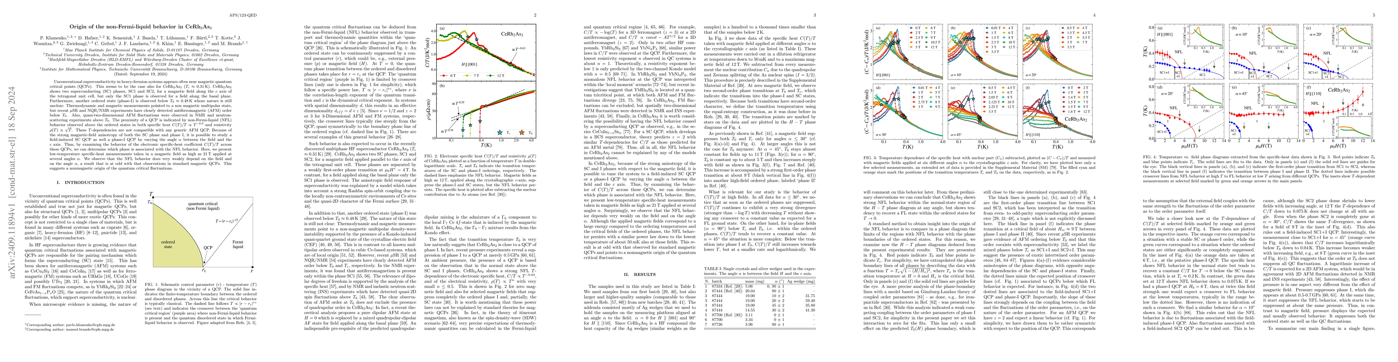 Thumbnail for Origin of the non-Fermi-liquid behavior in CeRh2As2