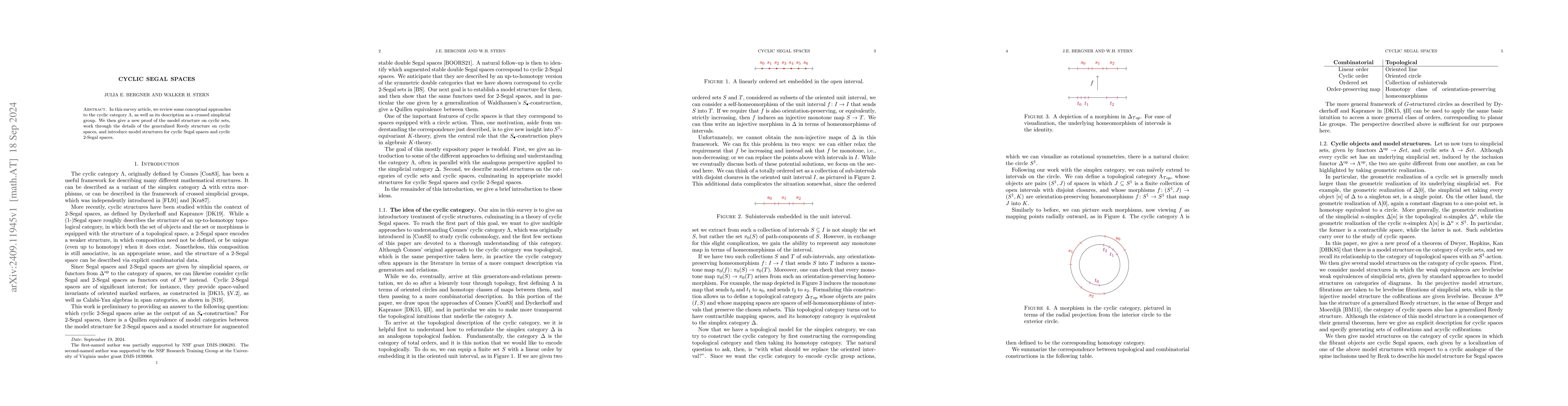 Thumbnail for Cyclic Segal Spaces