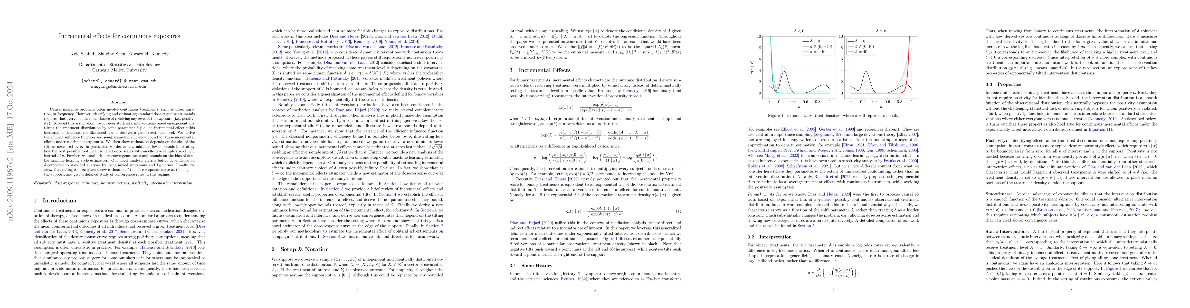 Thumbnail for Incremental effects for continuous exposures