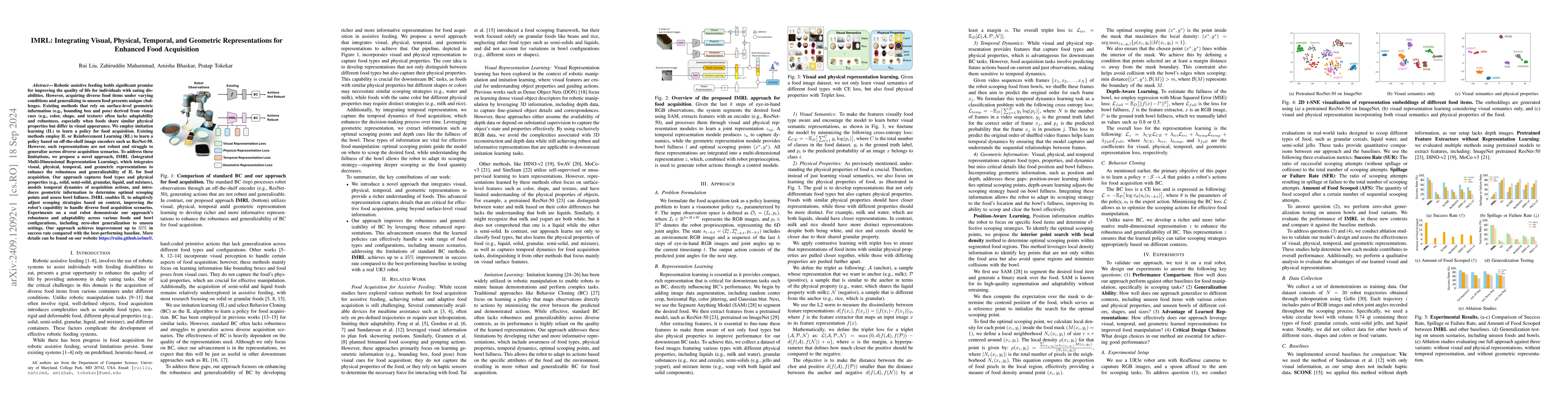Thumbnail for IMRL: Integrating Visual, Physical, Temporal, and Geometric
  Representations for Enhanced Food Acquisition