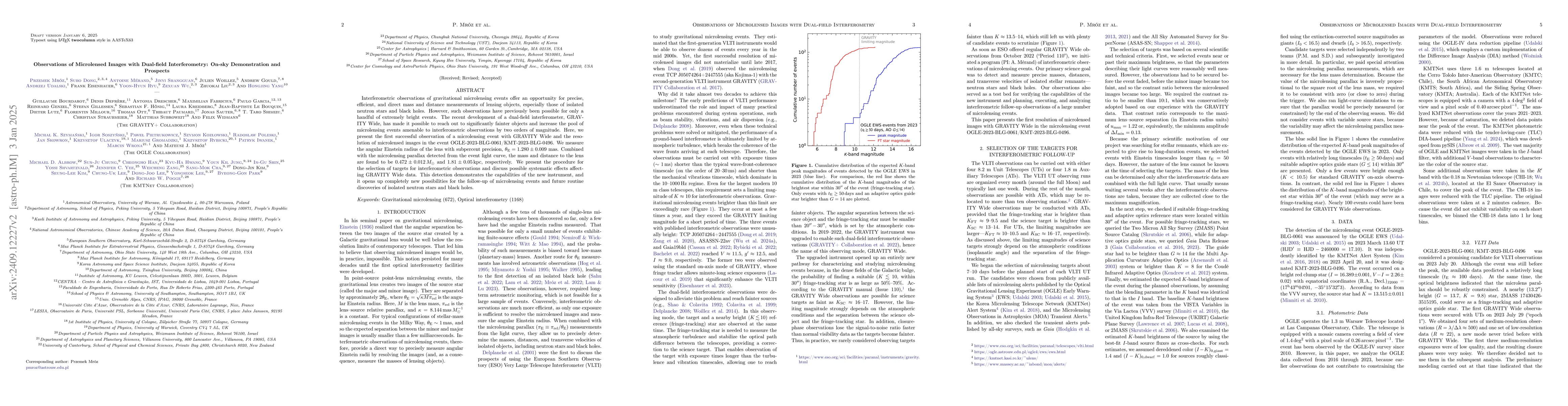 Thumbnail for Observations of microlensed images with dual-field interferometry:
  on-sky demonstration and prospects