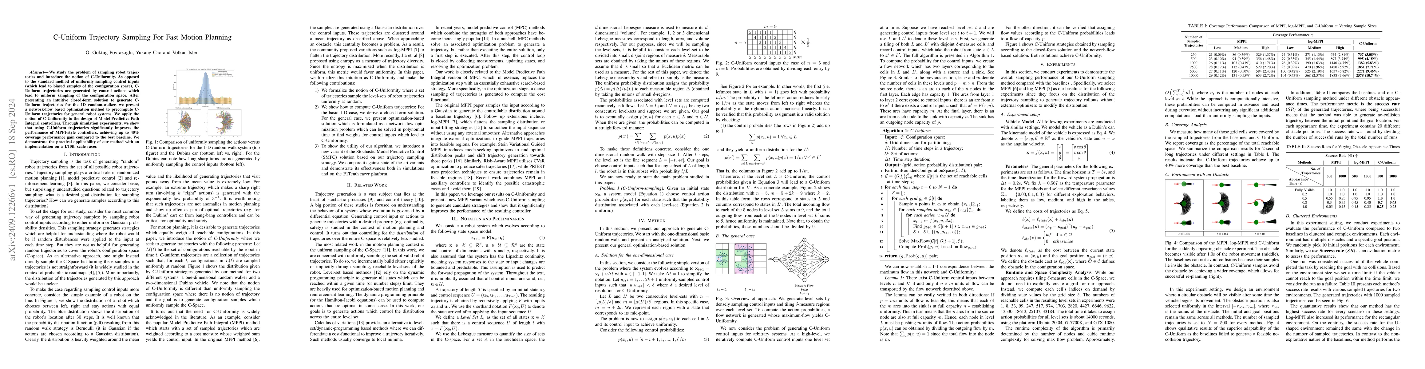 Thumbnail for C-Uniform Trajectory Sampling For Fast Motion Planning