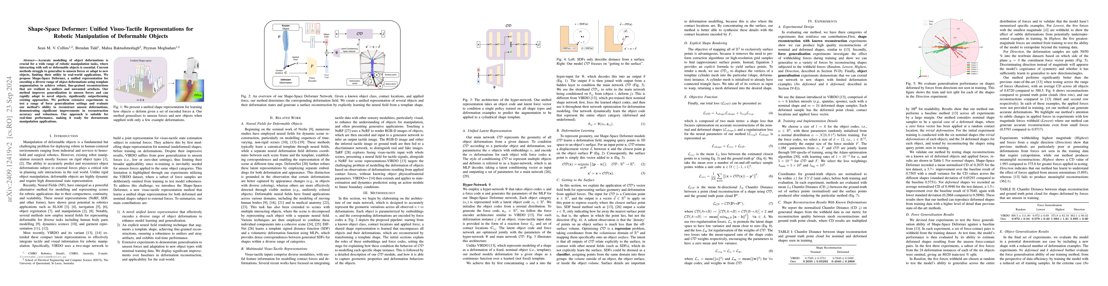 Thumbnail for Shape-Space Deformer: Unified Visuo-Tactile Representations for Robotic
  Manipulation of Deformable Objects