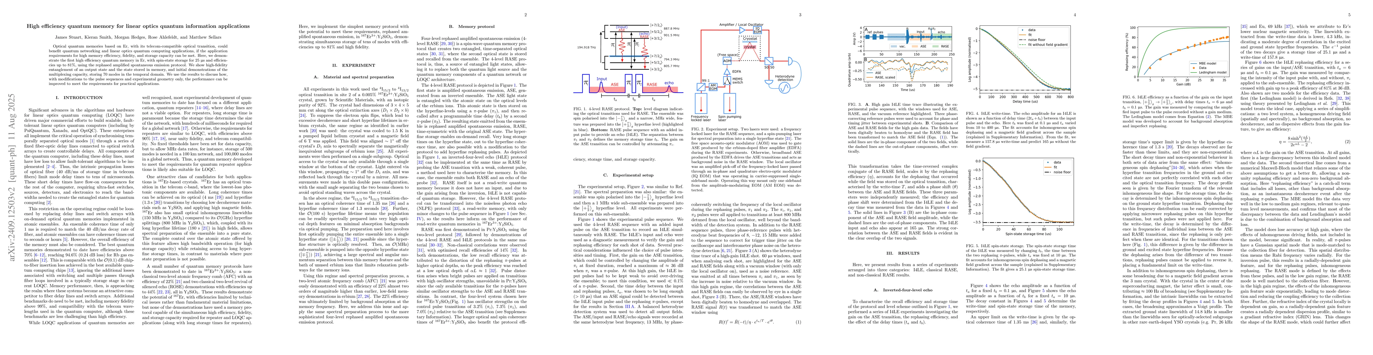 Thumbnail for Progress towards efficient 4-level photon echo memories