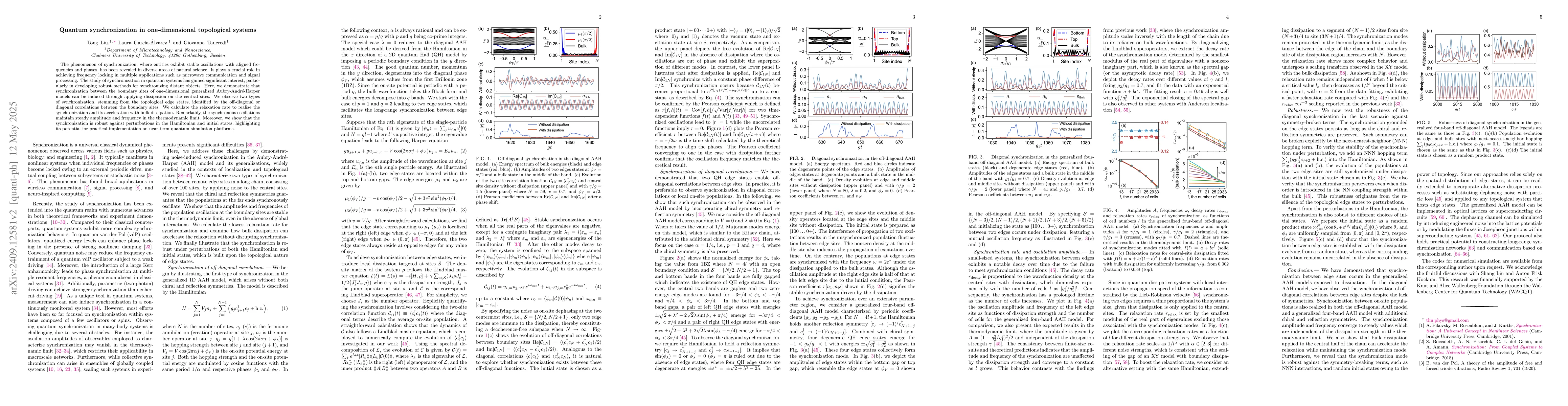 Thumbnail for Quantum synchronization in one-dimensional topological systems