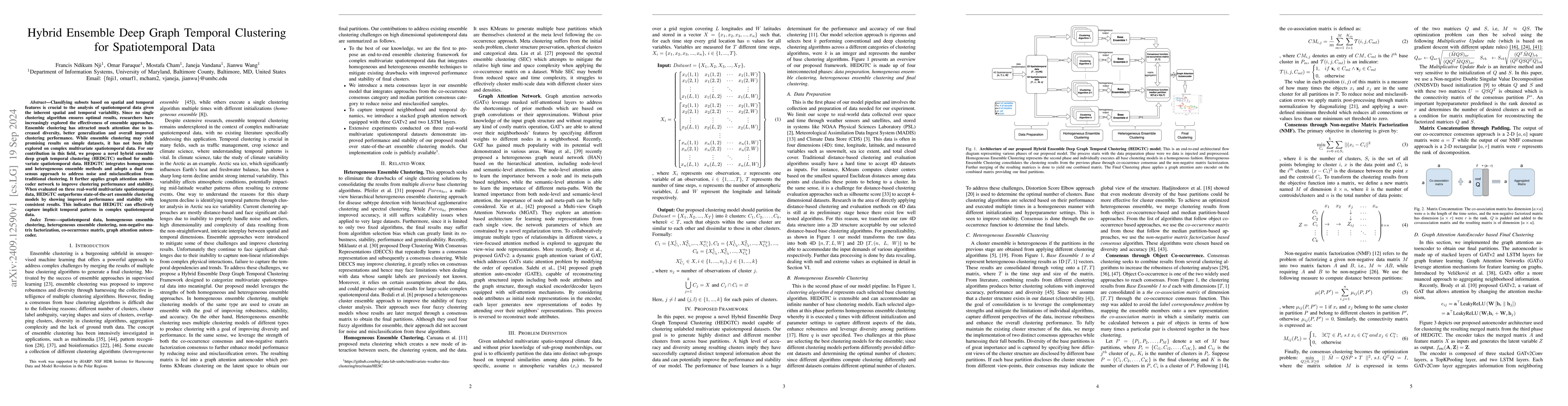 Thumbnail for Hybrid Ensemble Deep Graph Temporal Clustering for Spatiotemporal Data