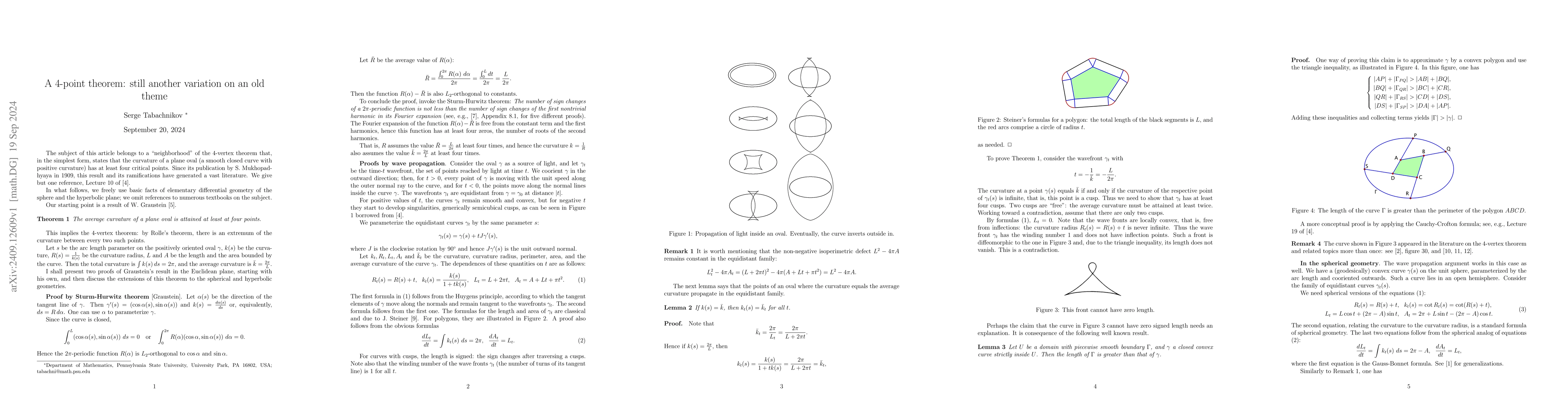 Thumbnail for A 4-point theorem: still another variation on an old theme
