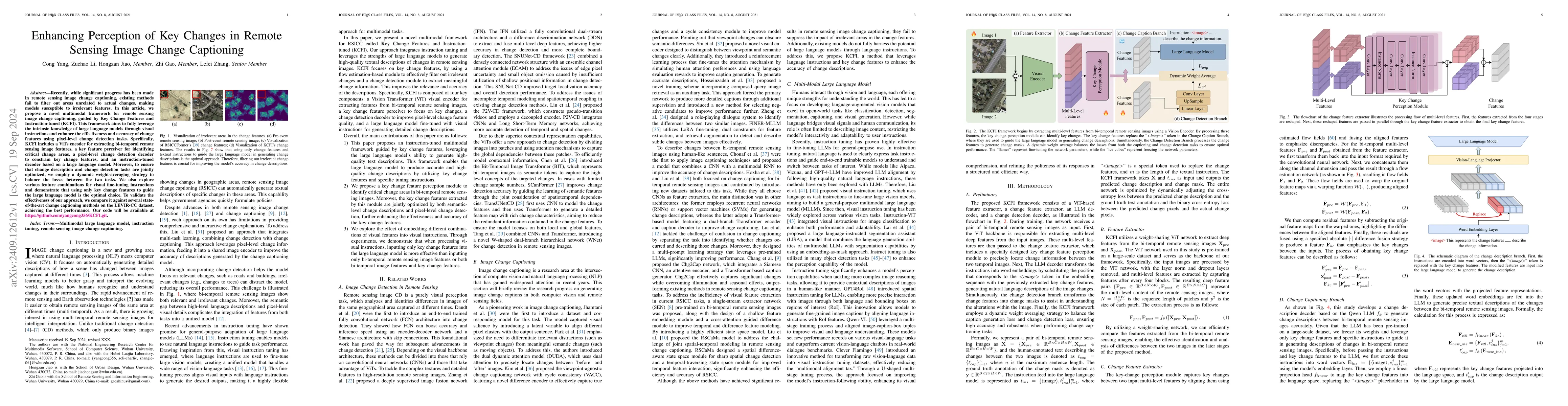 Thumbnail for Enhancing Perception of Key Changes in Remote Sensing Image Change
  Captioning