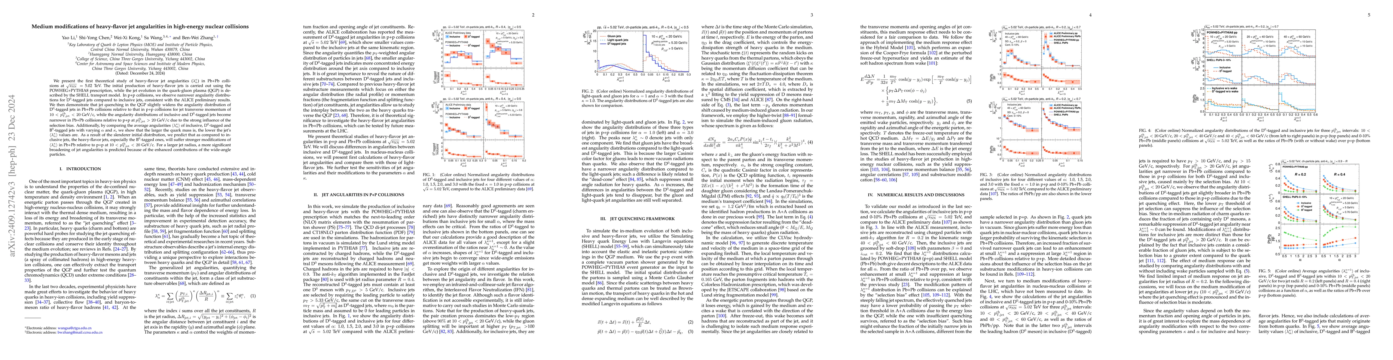 Thumbnail for Medium modifications of heavy-flavor jet angularities in high-energy
  nuclear collisions