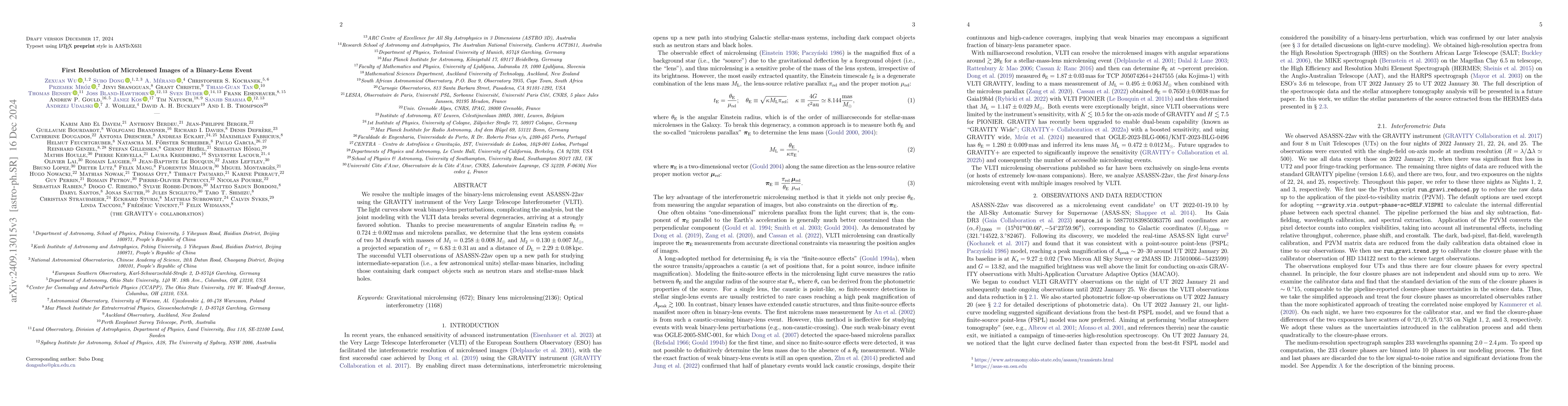 Thumbnail for First Resolution of Microlensed Images of a Binary-Lens Event