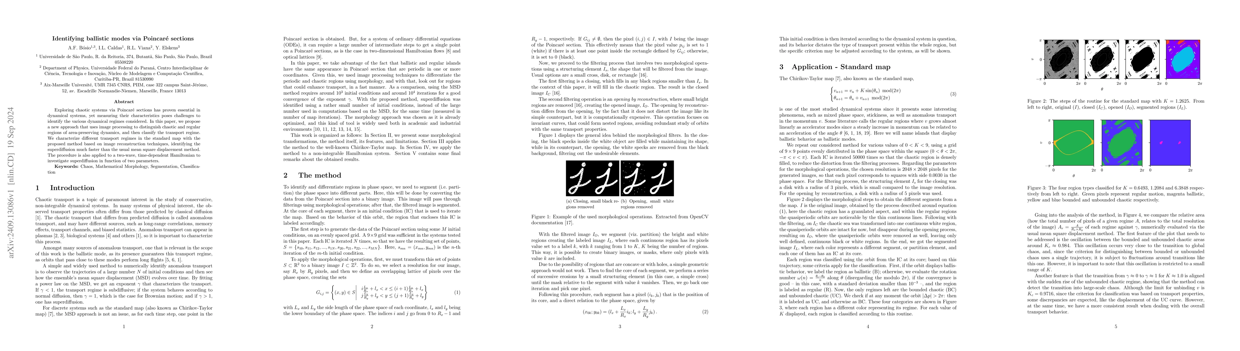 Thumbnail for Identifying ballistic modes via Poincaré sections
