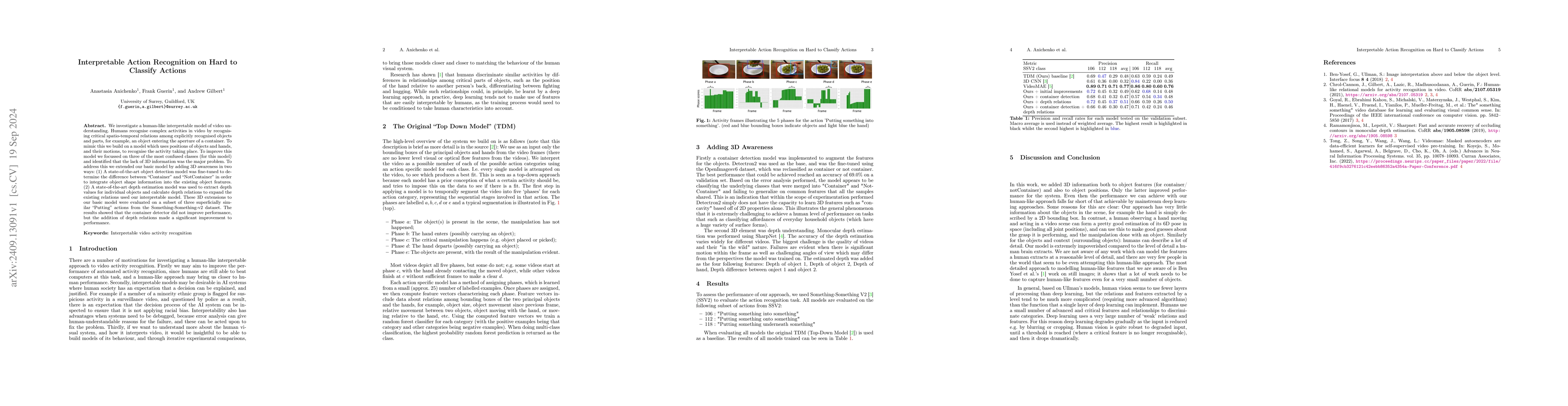 Thumbnail for Interpretable Action Recognition on Hard to Classify Actions